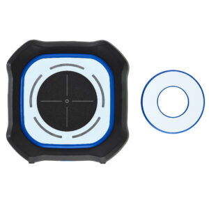 Cible électronique pour tir laser